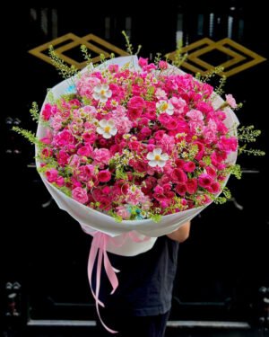Hồng chùm sophia mix nhiều hoa - 1007