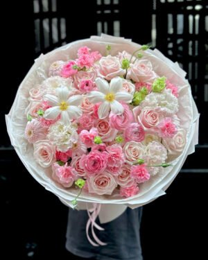 Tone hồng mix siêu to sang trọng - 1011