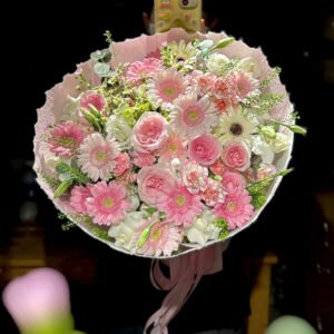 Hoa tone hồng mix