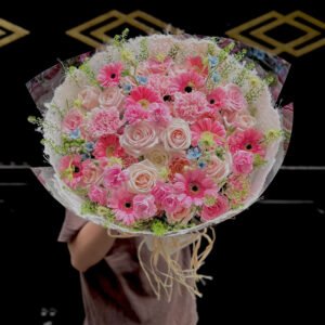 Hồng mix nhiều hoa