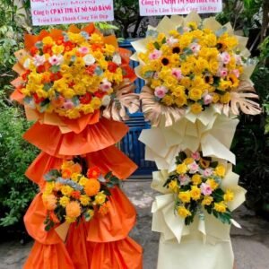 Kệ hoa khai trương