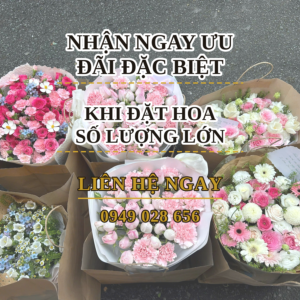 Banner Tiem Hoa Luvina - Hoa Tuoi Go Vap TP.HCM