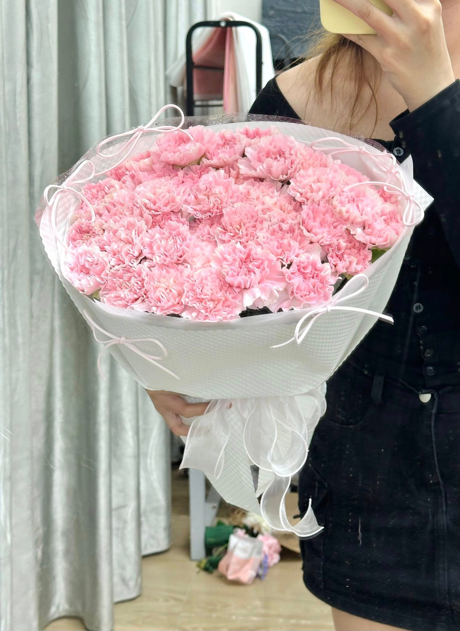 593530376_1903092983609654_8725186189725458018_n Hoa Phăng Hồng Size Nhỏ - Tiem Hoa Luvina