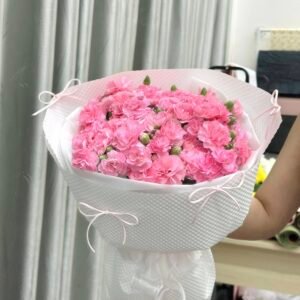Hoa phăng hồng chùm - Tiem Hoa Luvina