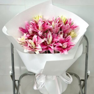 Hoa ly kép hồng - Anh 1 - Tiem Hoa Luvina