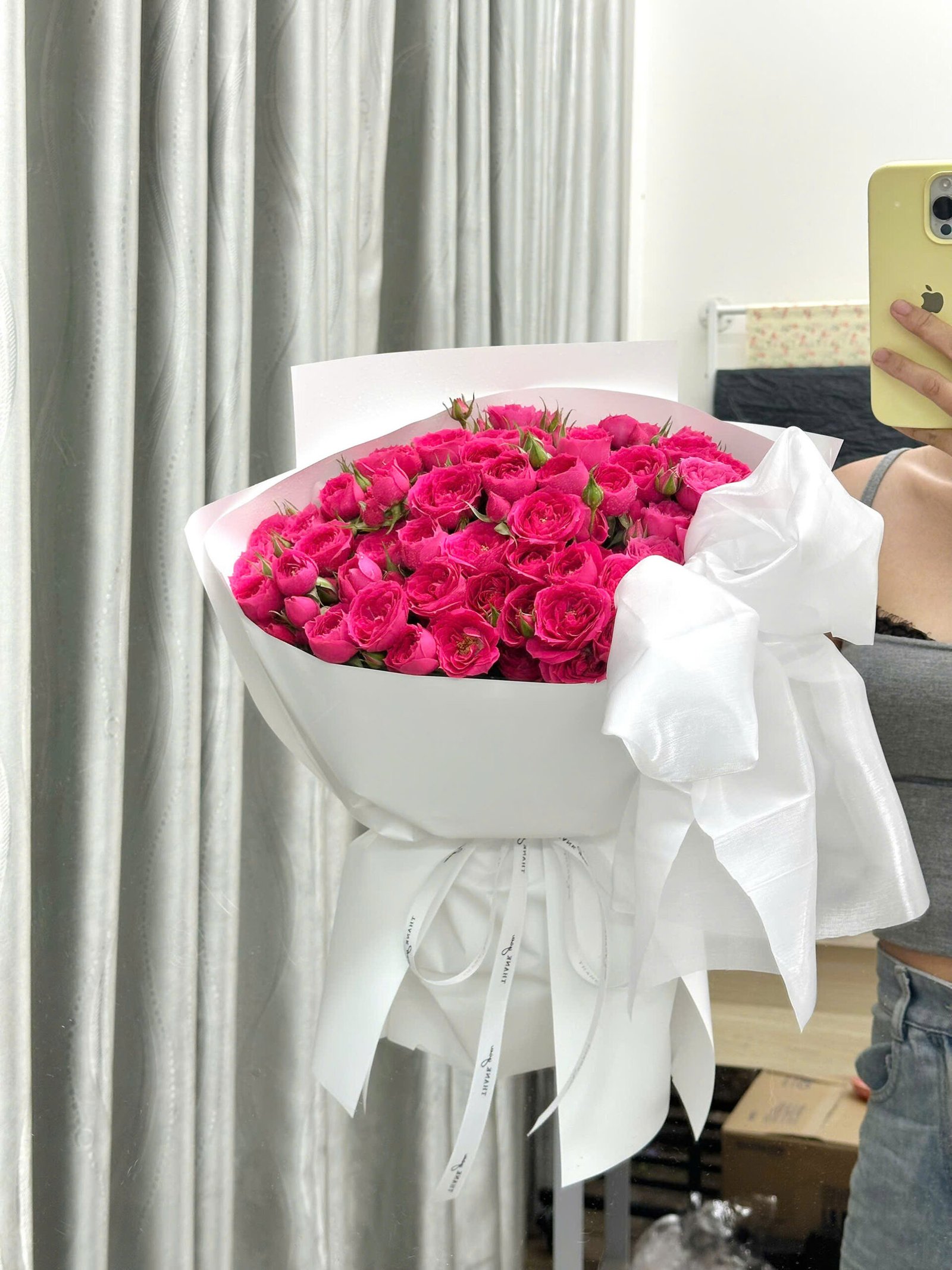 z7447983852042_1ac3ee812da8c50c5a1c538e99ccab29 Sophia size vừa có nơ to - Anh 2 - Tiem Hoa Luvina