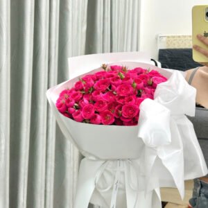 Sophia size vừa có nơ to - Anh 3 - Tiem Hoa Luvina