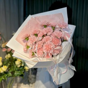 Hoa Phăng Hồng Size Lớn - Anh 2 - Tiem Hoa Luvina