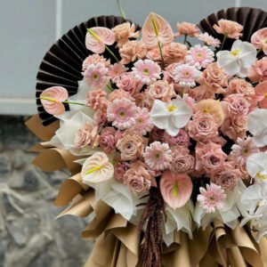 Kệ hoa khai trương xinh - Anh 2 - Tiem Hoa Luvina