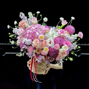Các kệ hoa khai trương - hoa giỏ - Anh 4 - Tiem Hoa Luvina