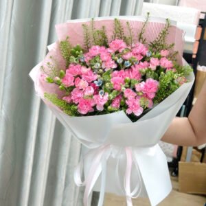Phăng Hồng Mix Sao Xanh - Anh 3 - Tiem Hoa Luvina