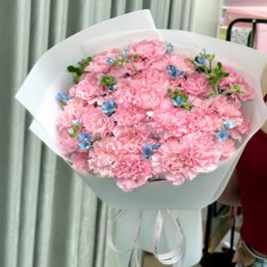 Phăng Hồng Mix Sao Xanh Nhiều Hoa - Anh 1 - Tiem Hoa Luvina