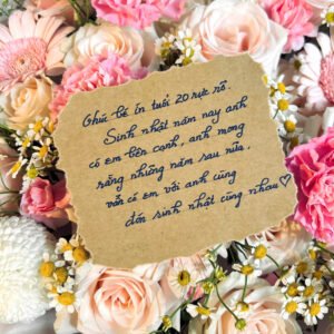 Tone Hồng Bánh Bèo - Anh 2 - Tiem Hoa Luvina