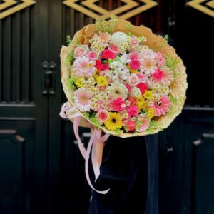 Tone mix nhiều hoa xinh - Tiem Hoa Luvina