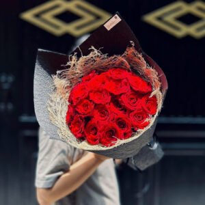 Đỏ Ecuador Giấy Xịn - Anh 1 - Tiem Hoa Luvina