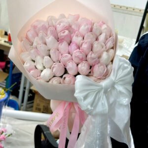 Plume Size Vừa Nơ To - Tiem Hoa Luvina