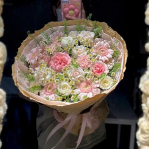 Tone hoa mix nhà em nhiều hoa - Tiem Hoa Luvina
