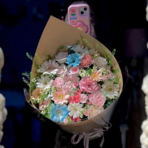 Tone Hồng Mix Nhiều Hoa Mẫu 2 - Anh 1 - Tiem Hoa Luvina