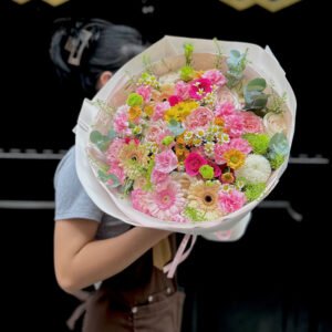 Tone Mix Nhiều Hoa Hồng Bánh Bèo - Anh 2 - Tiem Hoa Luvina