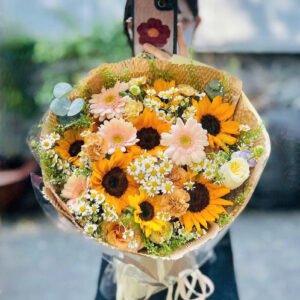 Tone Mix Hướng Dương Size Vừa - Anh 1 - Tiem Hoa Luvina