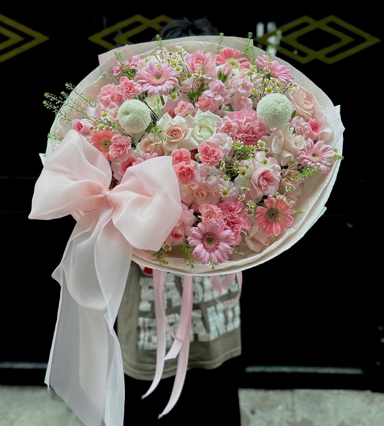 z7868784948198_2636c9a5d28cef9781be9b80db4d6218 Tone Hồng Mix Size To Nơ To - Anh 2 - Tiem Hoa Luvina