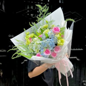 Các mẫu hoa tú cầu mix - Anh 1 - Tiem Hoa Luvina
