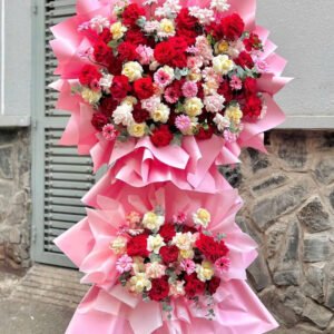 Kệ Hoa Khai Trương - Tiem Hoa Luvina