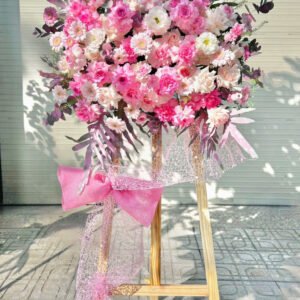 Kệ Hoa Khai Trương - Anh 5 - Tiem Hoa Luvina