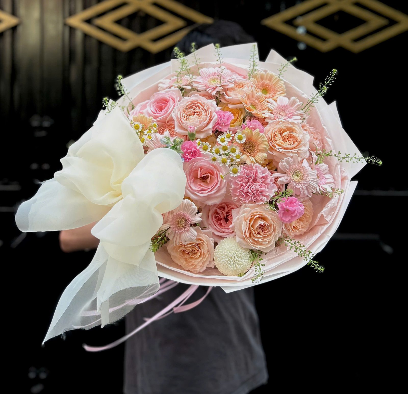 z7870603910682_a742720a34c489004614e227fd587665 Tone Hồng Cam Mix Size Vừa - Anh 3 - Tiem Hoa Luvina