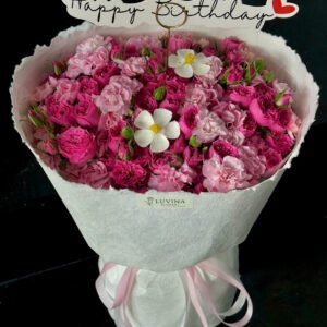 Sophia Mix Phăng Hồng Chùm Giấy Xịn - Anh 1 - Tiem Hoa Luvina