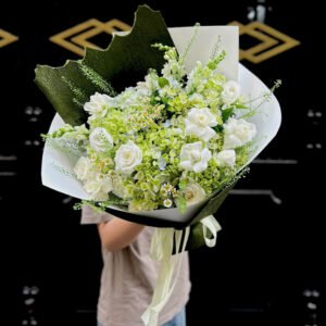 Tú Cầu Xanh Bơ Mang Cảm Giác Nhẹ Nhàng Tươi Mới - Anh 2 - Tiem Hoa Luvina