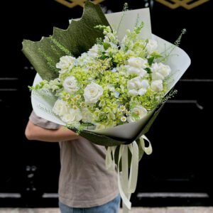 Tú Cầu Xanh Bơ Mang Cảm Giác Nhẹ Nhàng Tươi Mới - Anh 1 - Tiem Hoa Luvina