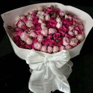 Sophia Mix Plume Size To Sang Trọng Nhiều Hoa - Tiem Hoa Luvina