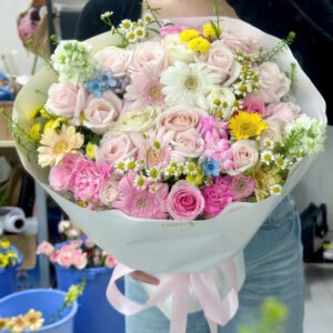 Hồng Mix Mỗi Ngày Một Vẻ - Anh 2 - Tiem Hoa Luvina