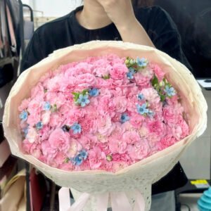 Phăng hồng chùm mix sao xanh - Anh 2 - Tiem Hoa Luvina