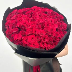 Đỏ Ecuador Bông To Sang Trọng 99 Bông - Anh 3 - Tiem Hoa Luvina