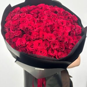 Đỏ Ecuador Bông To Sang Trọng 99 Bông - Anh 4 - Tiem Hoa Luvina